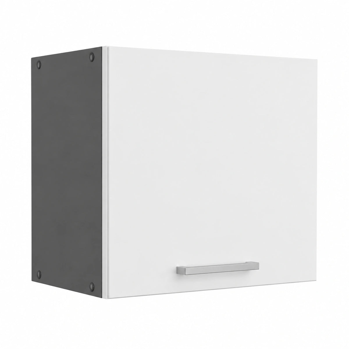 Vicco R-Line Keukenwandkast, Hoogglans Wit, 60 cm, Plat Model, voor Vrije Combinatie binnen Modulaire Keukensystemen