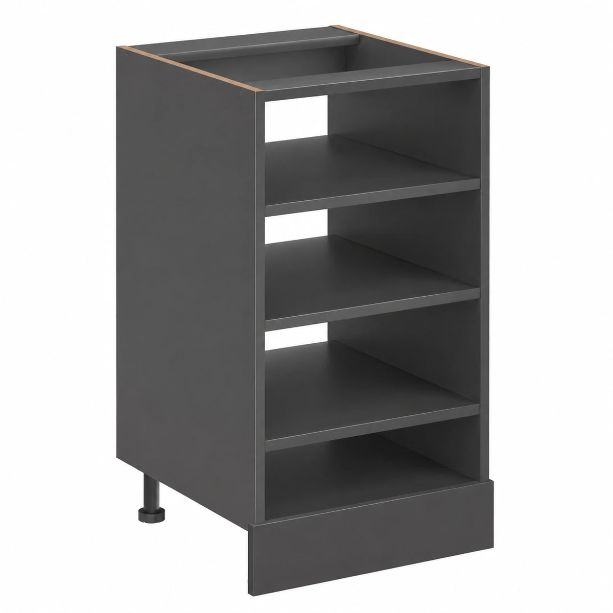 R-Line Keukenonderkast, Antraciet, 40 cm, Zonder Werkblad, voor Vrije Combinatie binnen Modulaire Keukensystemen