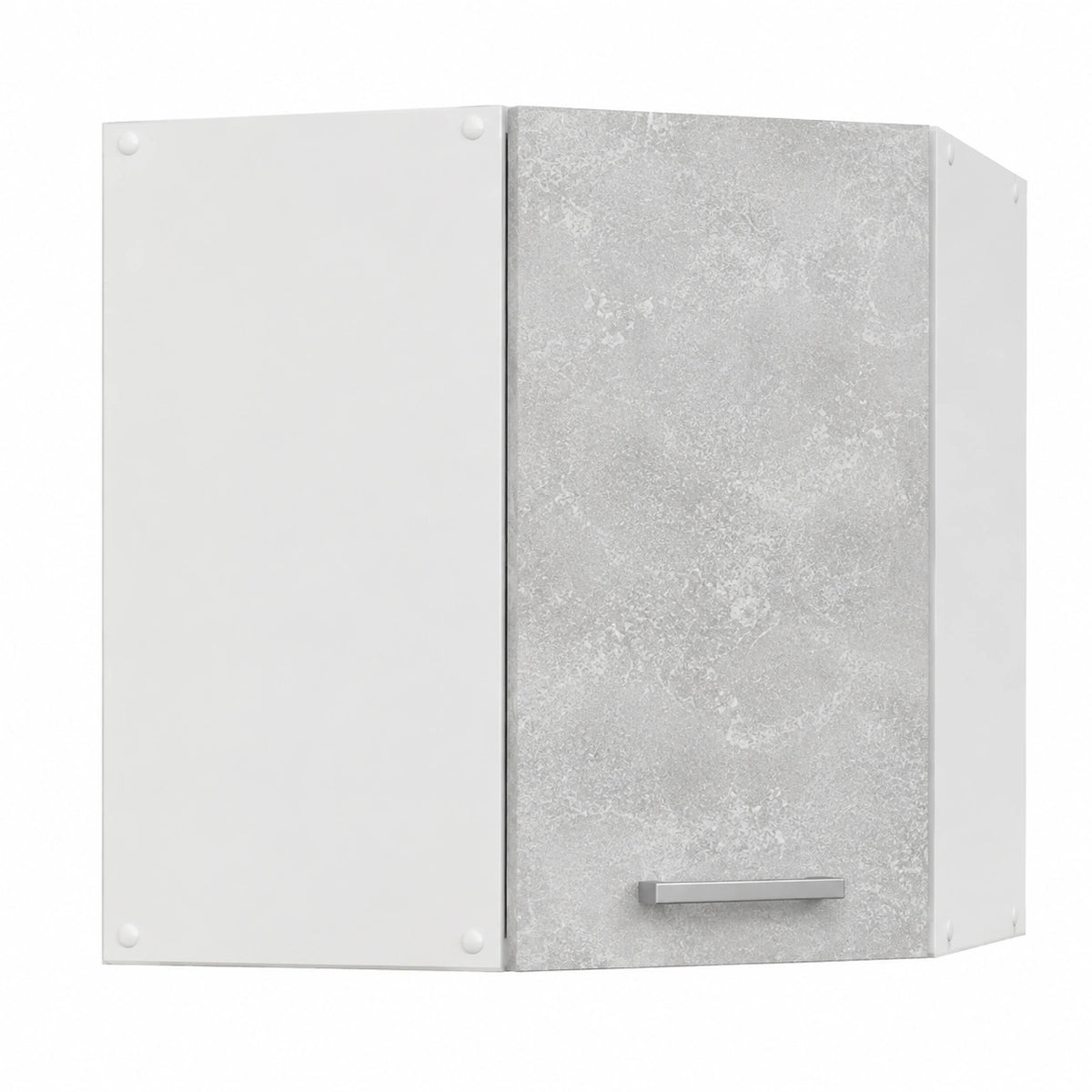 R-Line Hoekkeukenkast, Betonlook, 57 cm, voor Vrije Combinatie binnen Modulaire Keukensystemen