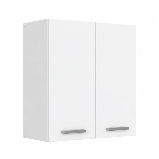 Vicco R-Line Keukenwandkast, Hoogglans Wit, 60 cm, voor Vrije Combinatie binnen Modulaire Keukensystemen