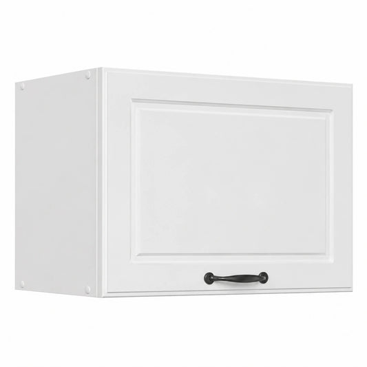Vicco R-Line Keukenwandkast, Landelijk Wit, 60 cm, Plat Model, voor Vrije Combinatie binnen Modulaire Keukensystemen