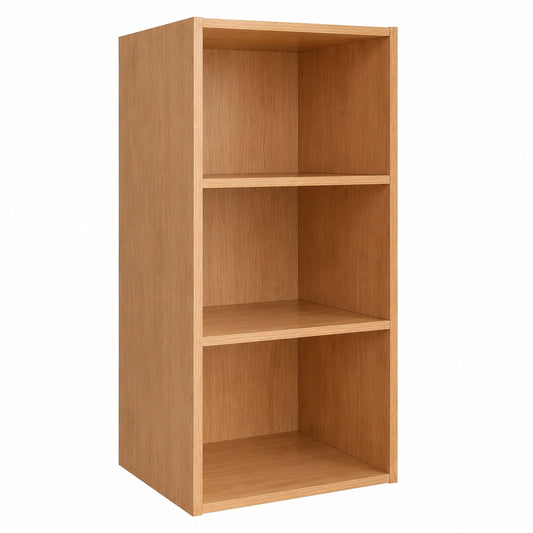 Kleurrijke Modulaire Boekenkast van Gelamineerd MDF-hout, Stellingkast (Kersen)