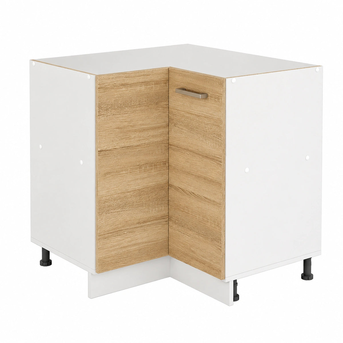 R-Line Hoekkeukenkast, Sonoma, 75.6 cm, Zonder Werkblad, voor Vrije Combinatie binnen Modulaire Keukensystemen