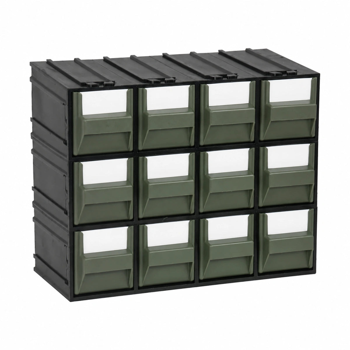 Modulaire Mobil Plastic Ladenkast Model 'A1' - 12 Laden