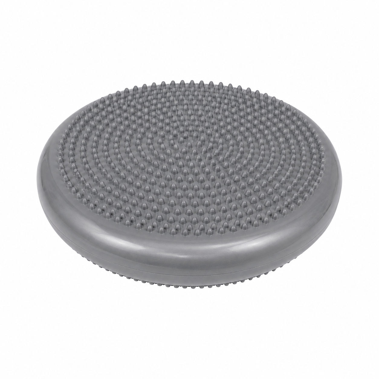 Balance-Kissen Grau mit Noppen 34 cm