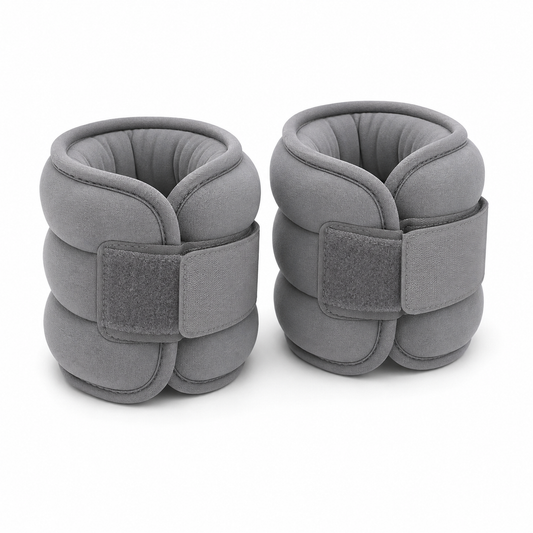 Gewichtsmanschetten Grau 2x0,5 kg