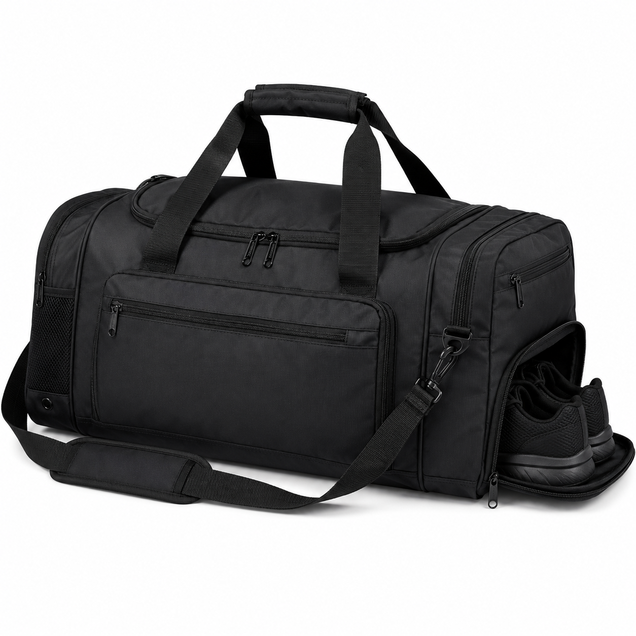 Sporttasche Schwarz wasserabweisend 40 l